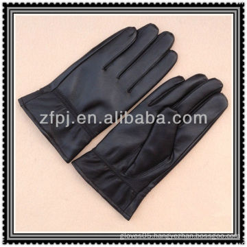 men's black leather wholesale gloves